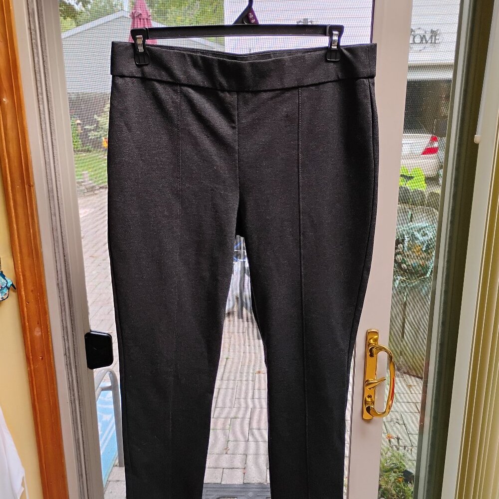 Anne Klein Dark Gray Knit Women's Pants